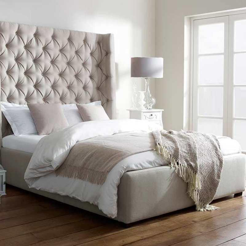 Mejor venta de alta calidad moderno cama tapizada 023