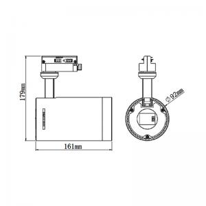 30W LED Track Light Spot Light