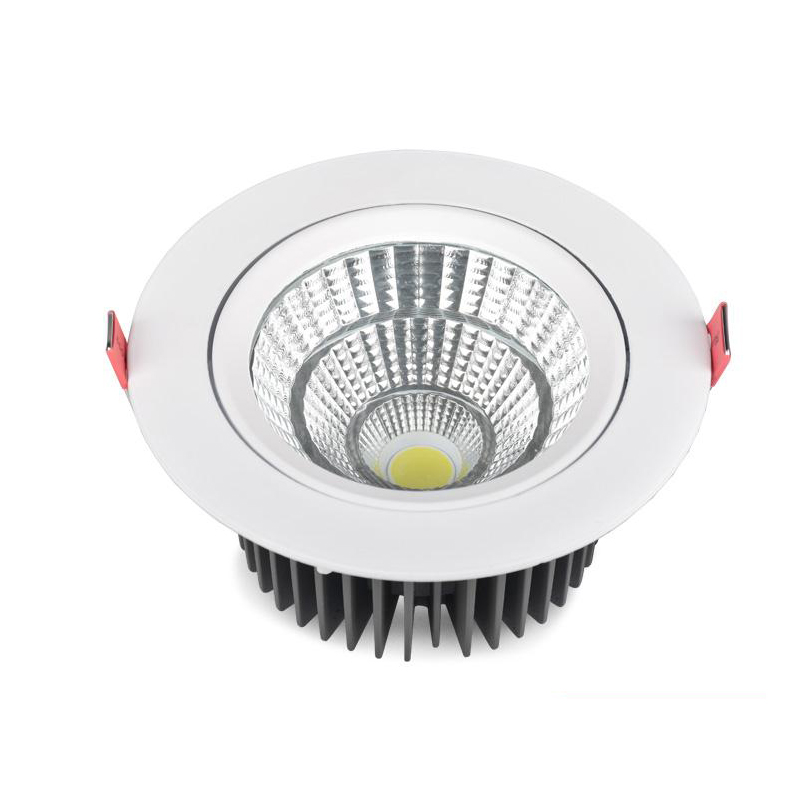 Alto lumen 10W 12W downlight 7w ahuecado Spot Light