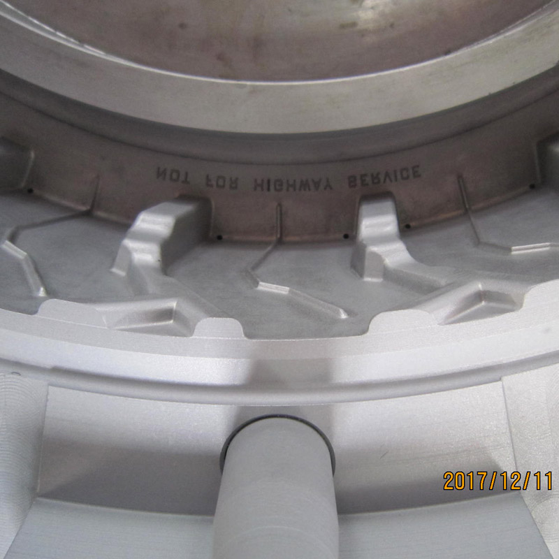 18x7 Solid Tyre Mold