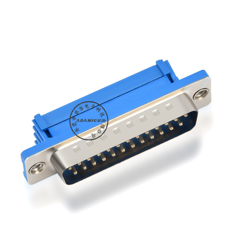 d tipo 25 pin idc ribbon male connector
