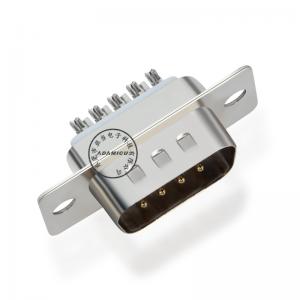 d-sub 9 pin d tipo conector macho