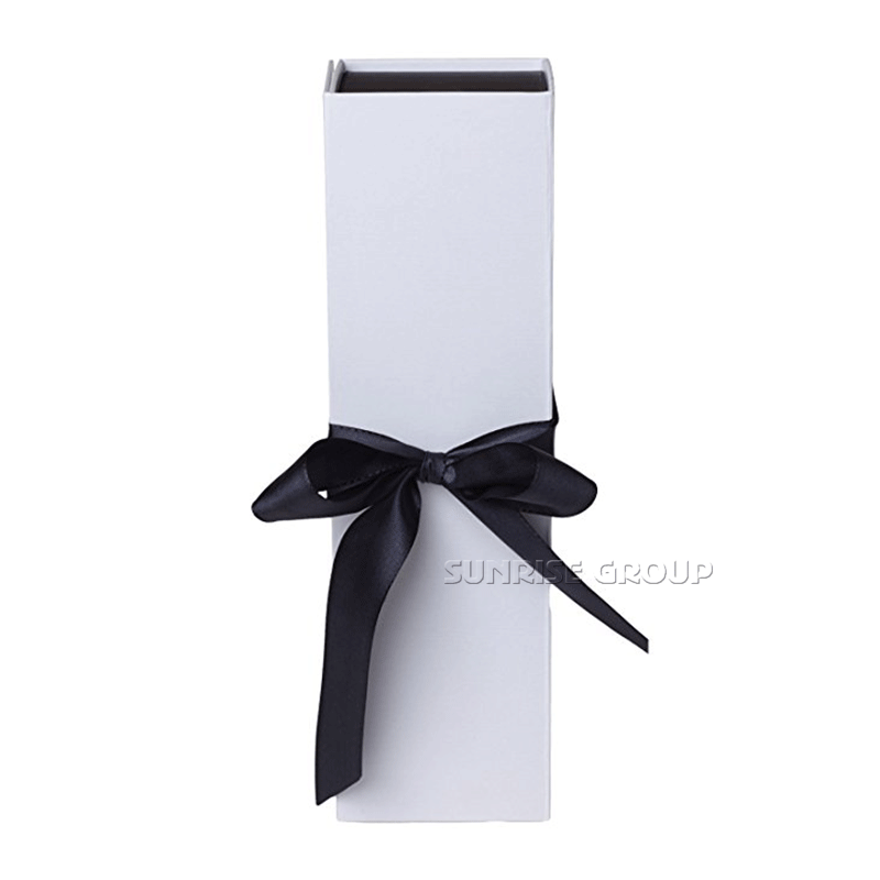 Caja de embalaje plegable rectangular Cajas de papel vino impresa a medida #winebox