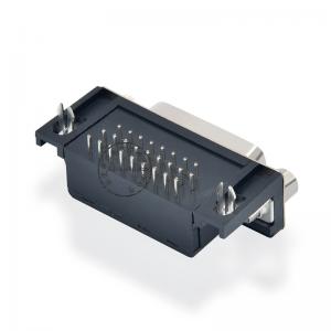 buena calidad 90 grados angulados 26pin d sub conector hembra