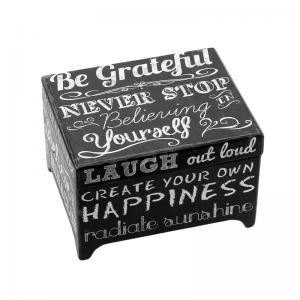 Caja de regalo rígida negra personalizada al por mayor