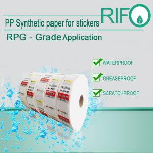 Pintura de arte de alto grado \/ impresión de caligrafía papel de arte sintético sin recubrimiento PP