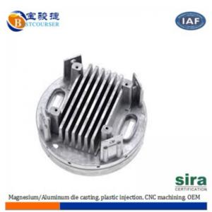 ISO Certificado de alta presión de fundición Magnesio / magnesio Die Casting Piezas de fabricación