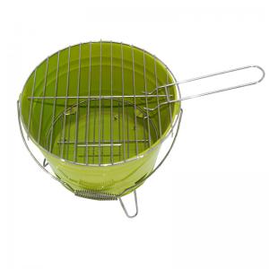 Mini cubo portátil de barbacoa de carbón de leña