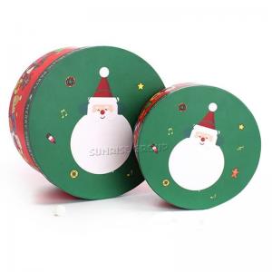 Caja de empaquetado del regalo de cartón de tamaño pequeño por encargo para la Navidad