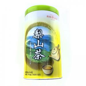 Caja de lata de té redonda impresa a medida con tapa de tapón