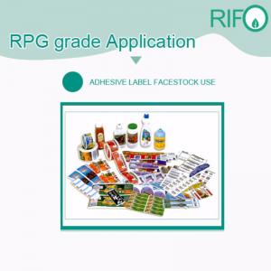 Papel sintético PP imprimible en offset, imprimible en UV, imprimible flexible para productos de cuidado personal