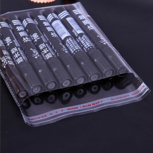 Adhesivo OPP CPP PE autoadhesivo con sellado hermético a prueba de agua bolsas de plástico para joyería portátil artículos de embalaje