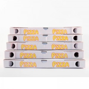 caja de papel corrugado caja de embalaje de pizza