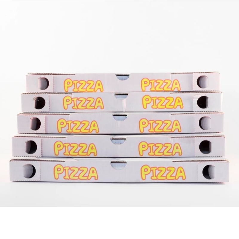 caja de papel corrugado caja de embalaje de pizza