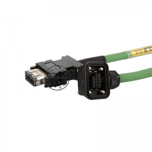 Cable de codificador de servomotor flexible multiconductor