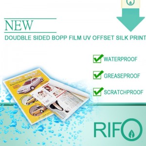 Material sintético PP a prueba de agua para tarjeta de presentación Tarjeta de presentación con MSDS certificada