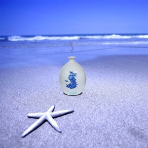 Difusor de cerámica del aroma de la flor de la belleza tradicional fresca del aire eléctrico 130ml