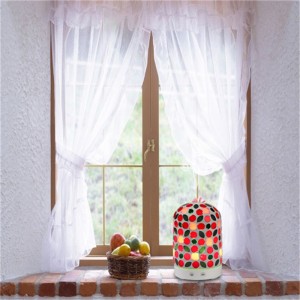 Difusor de aroma de vidrio mosaico de idea de producto nuevo mercado B2b 2018