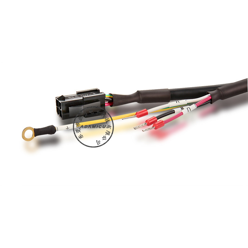 Proveedor de cables industriales ASD-A2-PW0003 Cable de alimentación flexible de servomotor Delta