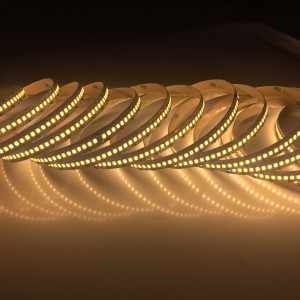 Alta calidad 240LED por metro Smd 2835 Luces de tira flexibles del alto brillo 12v LED del alto lumen