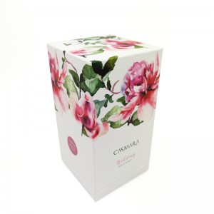 Caja de regalo de boda del favor del embalaje de la cartulina decorativa de encargo 2018