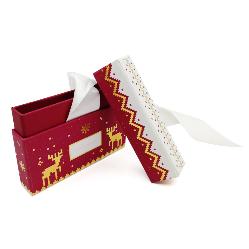 Caja de regalo de empaquetado de papel impresa aduana plegable magnética de la cartulina
