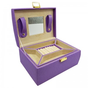 Venda al por mayor el logotipo de encargo que sella el joyero impreso del regalo del reloj del papel del cartón