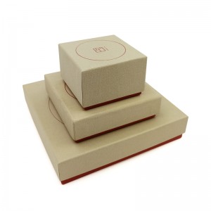 Cajas de regalo determinadas de la cartulina de papel grande de lujo al por mayor de la moda