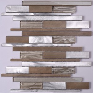 Mosaico de pared de ducha de Foshan Company, azulejos personalizados