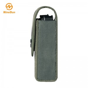 Cuchillo plegable de nylon pequeño color camuflaje funda-NineSan