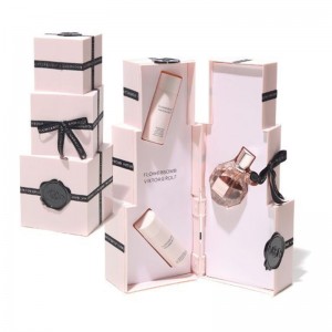 Bonita caja de cartón con forma de diseño para dulces