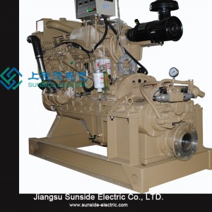 Motor generador de 2200 rpm 150hp.