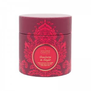 Venta caliente caramelo de chocolate redondo rígido caja de regalo