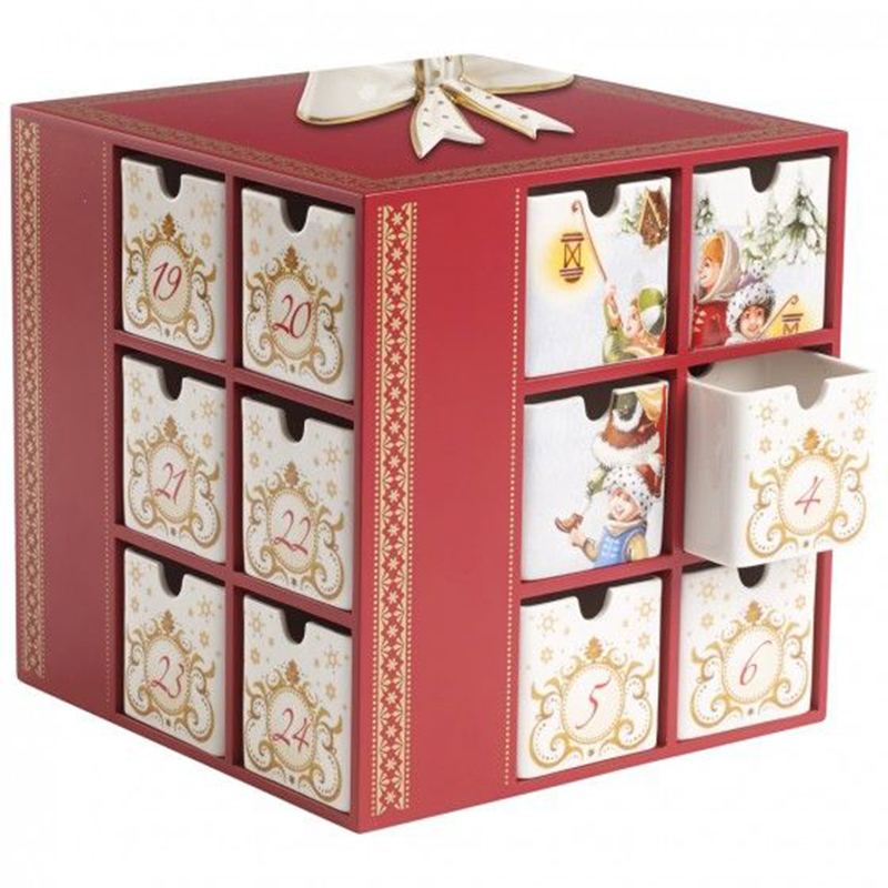 caja de papel especial cajonera combinada cuadrada