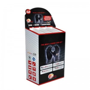 Soporte de exhibición portátil del piso de la cartulina de la posición 2018, soporte promocional de la cartulina del estallido del producto