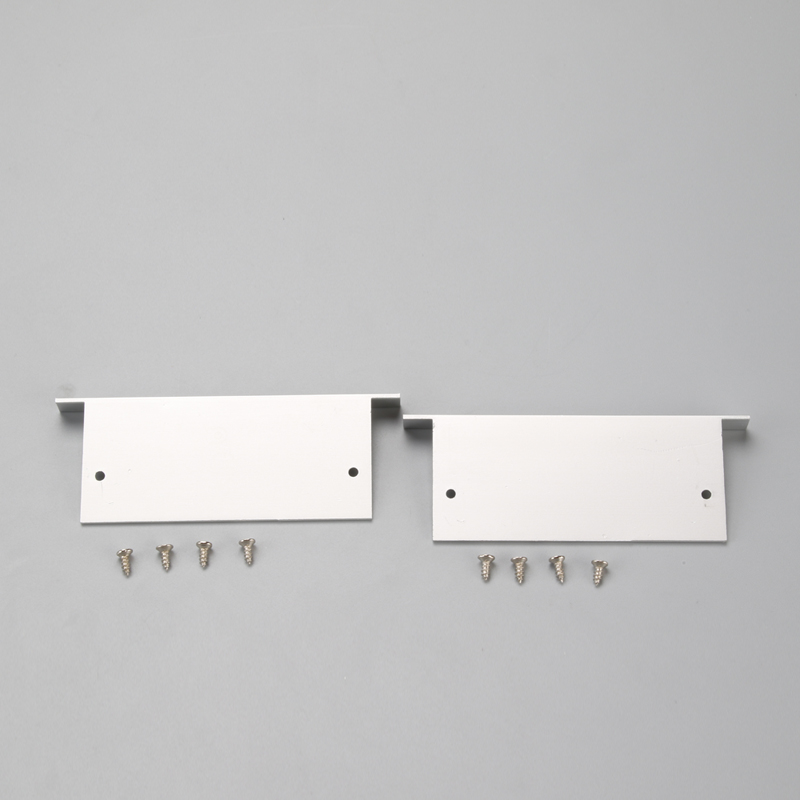 Perfil de aluminio plano de LED o carcasa de aluminio extruido de LED para tira de LED