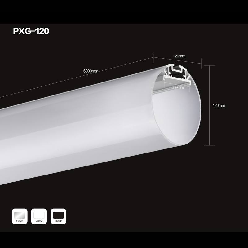 Luminaria lineal LED de aluminio de 24 voltios LED perfil aluminio LED lineal