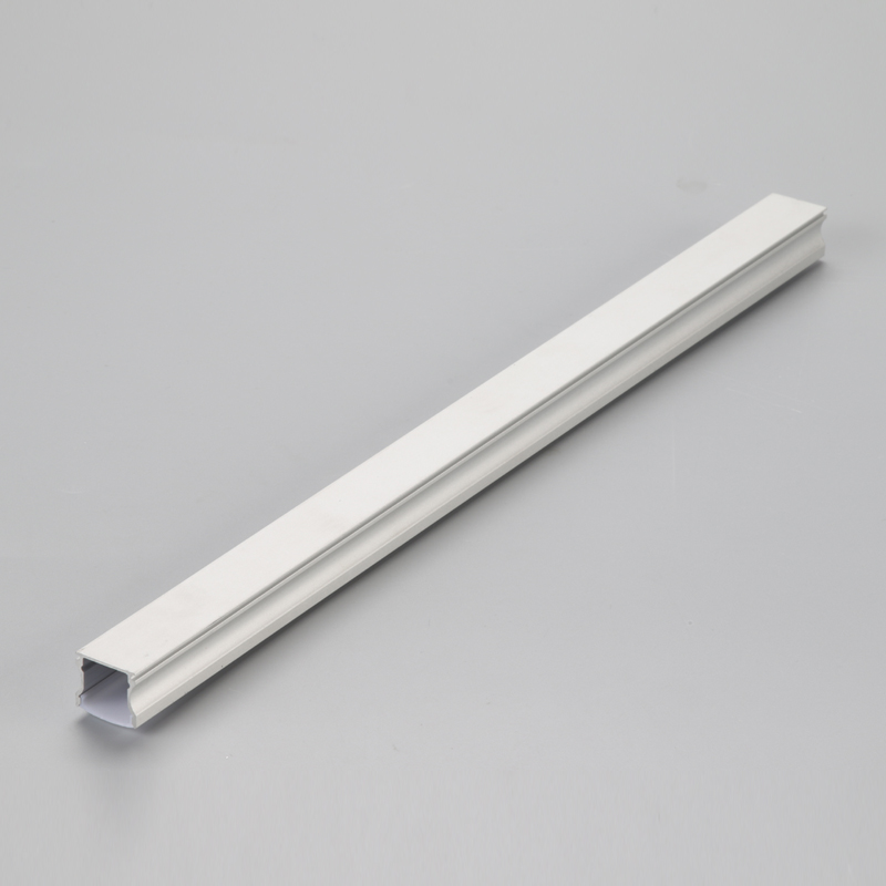 Aluminio de perfil de aluminio flexible para gabinete, tira de extrusión de aluminio LED barra de luz lineal montada en superficie de perfil LED