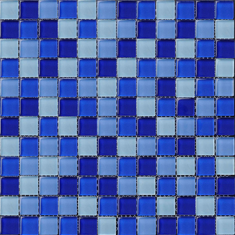 Tira de cristal, mosaico, azulejo, piscina