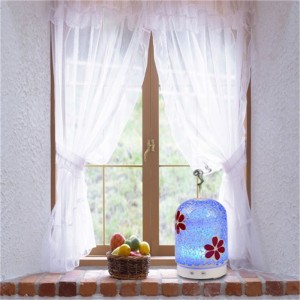 Difusor excelente de calidad superior del aceite del aroma del vidrio de mosaico del diseño excelente