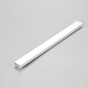 Producto de carcasa de luz lineal, con clips, tapas, tornillos y tapa de longitud personalizada.