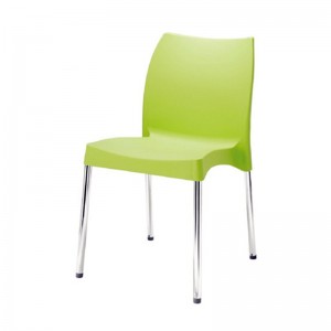 Molde de plástico para sillas de patas de tubo de metal