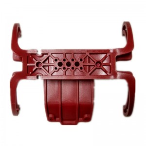 Soporte de plástico para moldeo por inyección, racks de plástico para piezas electrónicas