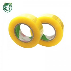 Película BOPP poco clara y clara Cinta adhesiva de cinta de sellado opaca