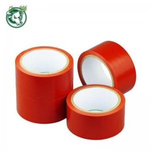 Cinta amonestadora de PVC para el suelo, personalizada y colorida.