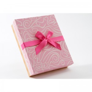 Caja de cartón caja de regalo para envasado de dulces.