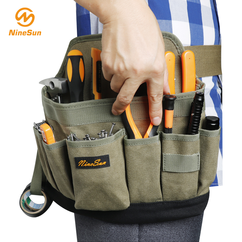 12 Bolsillo para uñas y bolsa de herramientas, NS-WG-180006