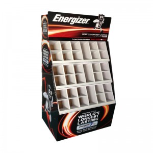 Soporte de exhibición de papel de cartón corrugado personalizado