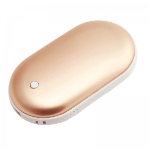Batería pequeña reutilizable de Pocket Pebbles para teléfonos inteligentes con función de calentador de manos
