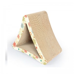 Cartón Cojín para rascar corrugado reciclable Cama resistente al rayado Cat Scratcher Cartón